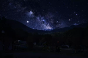 astrotourisme Pyrénées Ariège Couserans - Ciel étoilé vu du camping